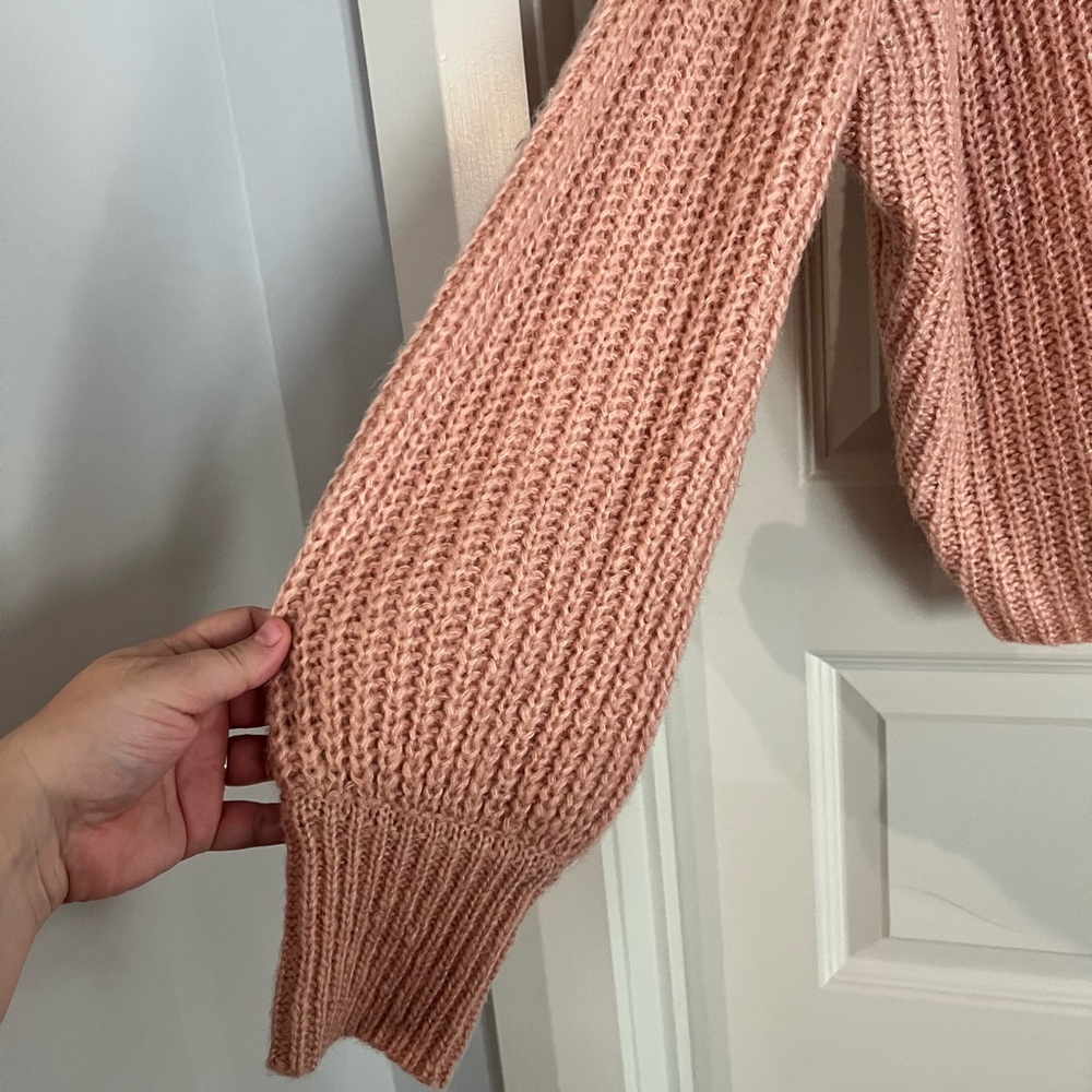 Double Zero Blush Button-Up Cardigan - image 3